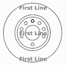 FBD1645 FIRST LINE Тормозной диск