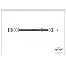 19032609 CORTECO Тормозной шланг