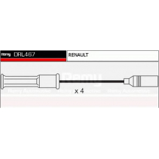 DRL467 DELCO REMY Комплект проводов зажигания