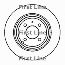 FBD563 FIRST LINE Тормозной диск