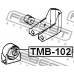 TMB-102 FEBEST Подвеска, двигатель