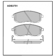 ADB3751 Allied Nippon Колодки тормозные