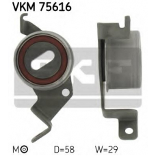 VKM 75616 SKF Натяжной ролик, ремень грм