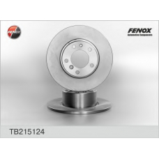 TB215124 FENOX Тормозной диск