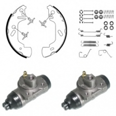 KP955 DELPHI Комплект тормозных колодок