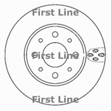 FBD1438 FIRST LINE Тормозной диск