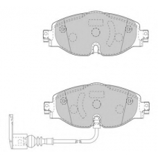 FD7565A NECTO Комплект тормозных колодок, дисковый тормоз