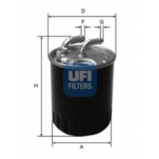 24.077.00 UFI Топливный фильтр