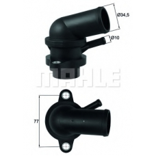 TI 239 87D MAHLE Термостат, охлаждающая жидкость
