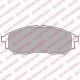LP2030 DELPHI Комплект тормозных колодок, дисковый тормоз
