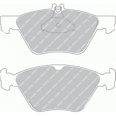 FDB1050 FERODO Комплект тормозных колодок, дисковый тормоз