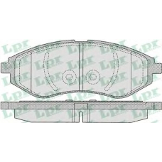 05P1080 LPR Комплект тормозных колодок, дисковый тормоз