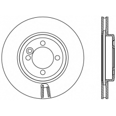 BDR2399.20 OPEN PARTS Тормозной диск