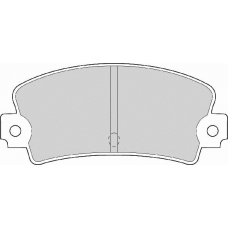 FD659A NECTO Комплект тормозных колодок, дисковый тормоз