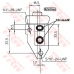 BWK130 TRW Колесный тормозной цилиндр