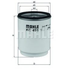 KC 491D MAHLE Топливный фильтр