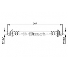 1 987 481 584 BOSCH Тормозной шланг