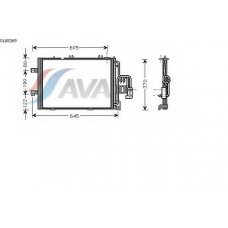 OLA5369 AVA Конденсатор, кондиционер