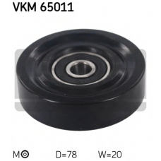VKM 65011 SKF Натяжной ролик, поликлиновой  ремень