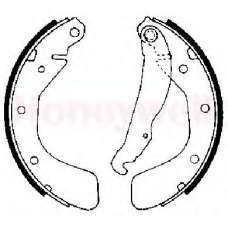 361576B BENDIX Комплект тормозных колодок