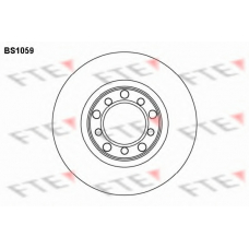 BS1059 FTE Тормозной диск