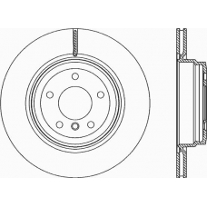 BDR2277.20 OPEN PARTS Тормозной диск