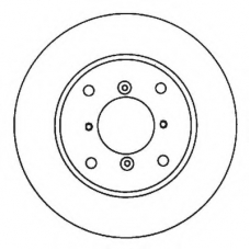 561650BC BENDIX Тормозной диск