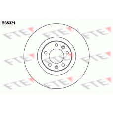 BS5321 FTE Тормозной диск