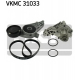 VKMC 31033 SKF Водяной насос + комплект ручейковых ремней