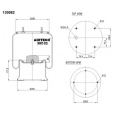 3811-02  K Airtech Кожух пневматической рессоры