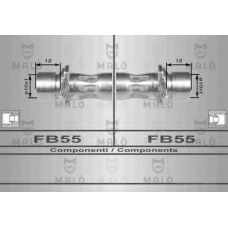 8962 Malo Тормозной шланг