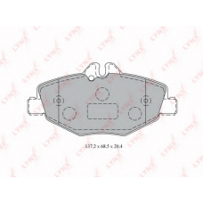 BD5323 LYNX Колодки торм.пер. mercedes-ben