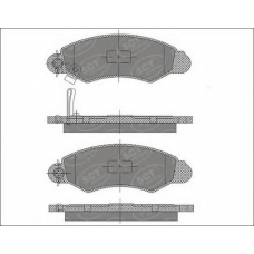 SP 615 SCT Комплект тормозных колодок, дисковый тормоз