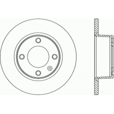 BDR1759.10 OPEN PARTS Тормозной диск