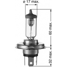 0500112603 BERU Лампа накаливания, основная фара