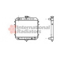 37002076 VAN WEZEL Радиатор, охлаждение двигателя