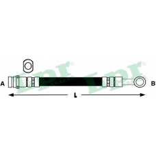 6T47921 LPR Тормозной шланг