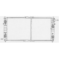 0100789 BEHR Radiator