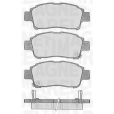 363916060533 MAGNETI MARELLI Комплект тормозных колодок, дисковый тормоз