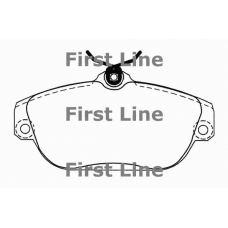 FBP1254 FIRST LINE Комплект тормозных колодок, дисковый тормоз