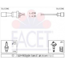 4.7251 FACET Комплект проводов зажигания