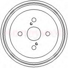 329088B BENDIX Тормозной барабан