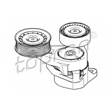 304 101 TOPRAN Натяжитель ремня, клиновой зубча