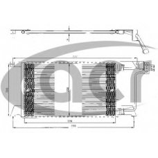 300238 ACR Конденсатор, кондиционер