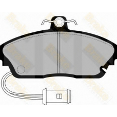 PA488 BRAKE ENGINEERING Комплект тормозных колодок, дисковый тормоз