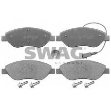 70 11 6013 SWAG Комплект тормозных колодок, дисковый тормоз