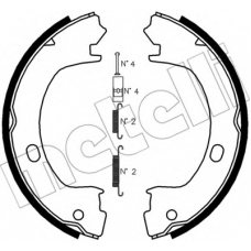 53-0031K METELLI Комплект тормозных колодок, стояночная тормозная с