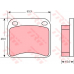 GDB115 TRW Комплект тормозных колодок, дисковый тормоз
