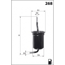 ELE6009 MECAFILTER Топливный фильтр