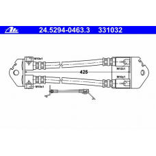 24.5294-0463.3 ATE Тормозной шланг
